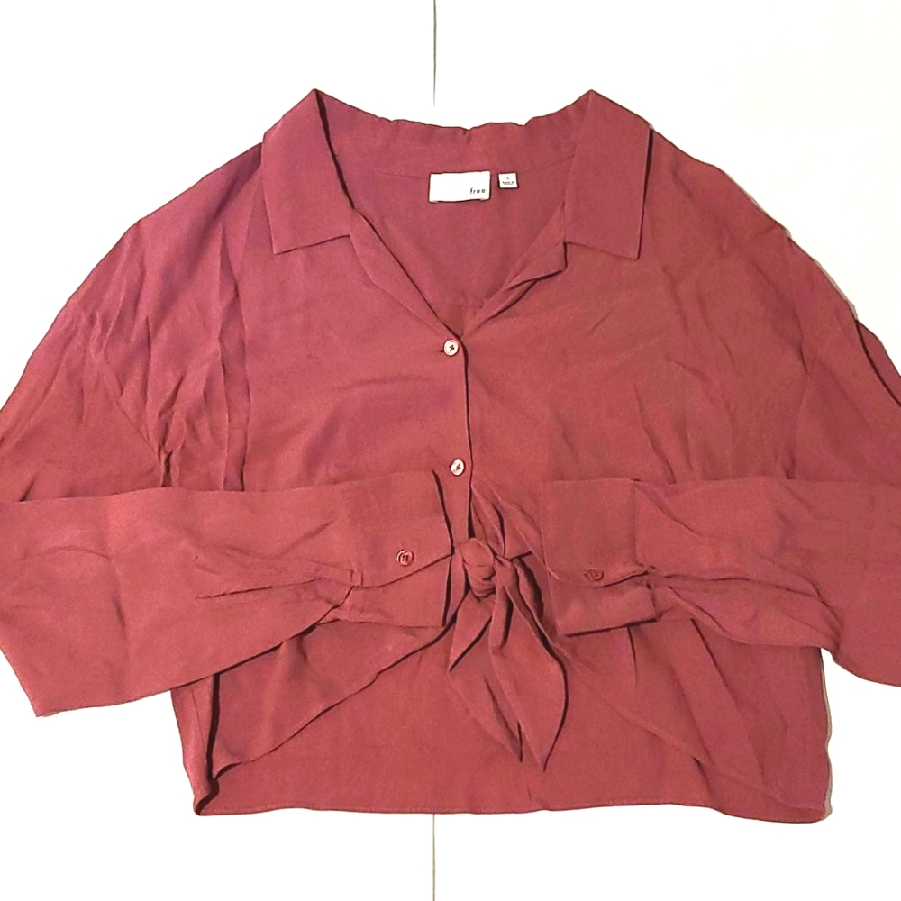 Wilfred Cropped Blouse - Picture 1 of 4